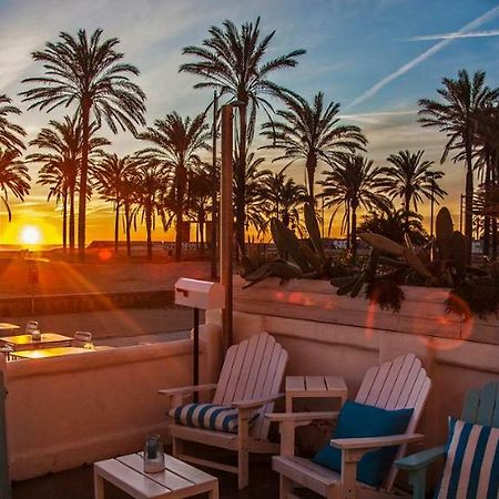 Beach Valencia Luxury A40-35 Apartment With Terrace And Sea Views Valência Exterior foto