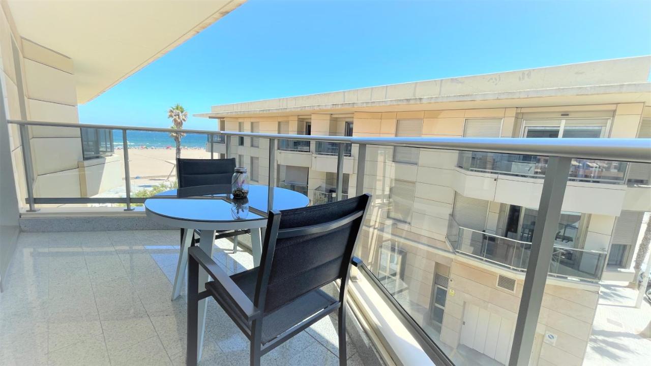 Beach Valencia Luxury A40-35 Apartment With Terrace And Sea Views Valência Exterior foto